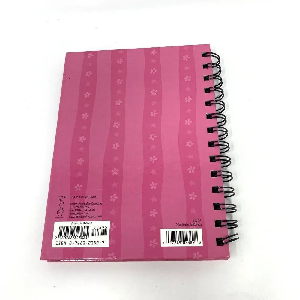 Cedco Publishing She's Charmed And Dangerous Friends Journal Black Lined Spiral